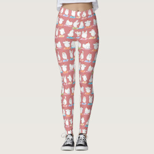 Feg Yogadamasker Leggings
