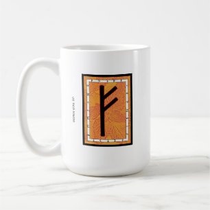 Fehu Rune Mugg - Wealth!