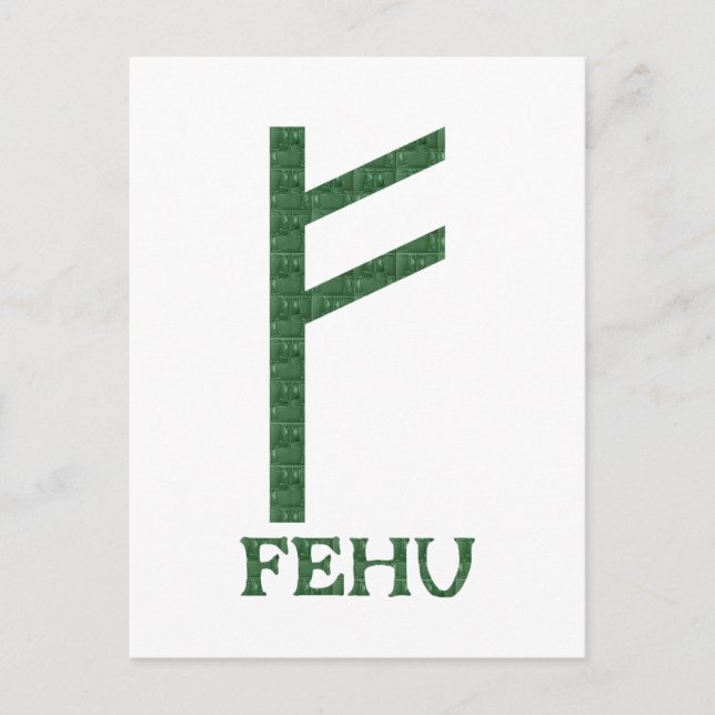Fehu Vykort (Framsida)