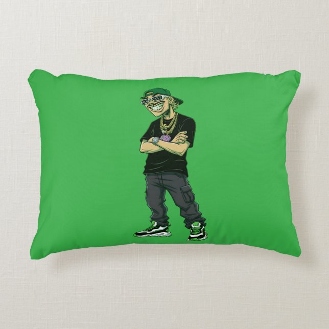 Feid Ferxxo Prydnadskudde (Framsidan)