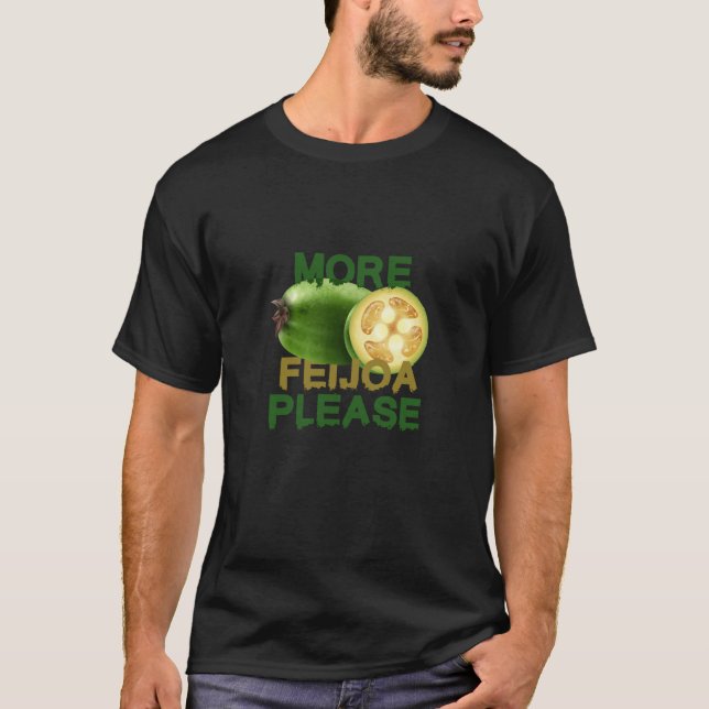 FEIJOA FRUIT! CUTT GIFT FÖR RARELY FRUIT ÄLSKARE E T SHIRT (Framsida)