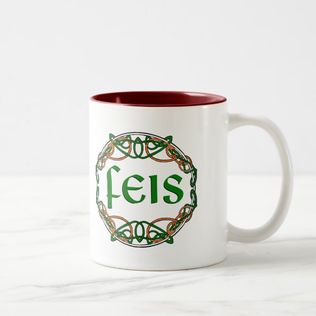FEIS - Festival  - Dansträff !! Två-Tonad Mugg (Höger)