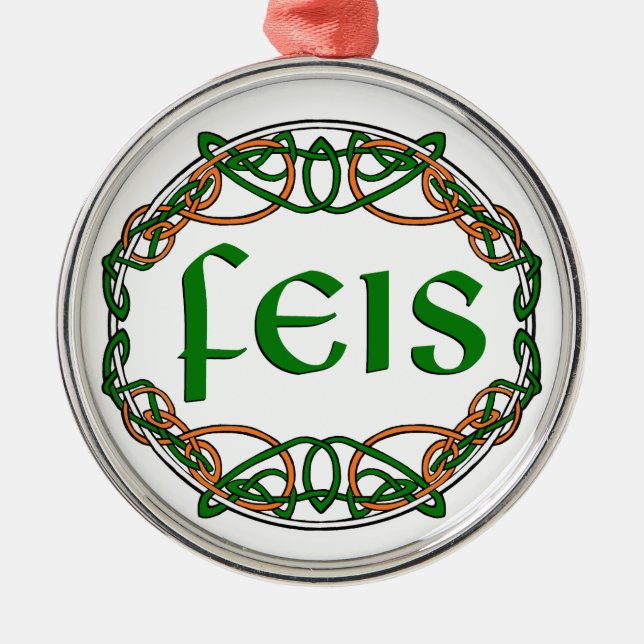 FEIS JULGRANSPRYDNAD METALL (Framsidan)