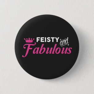 Feisti och Fabulous Knapp