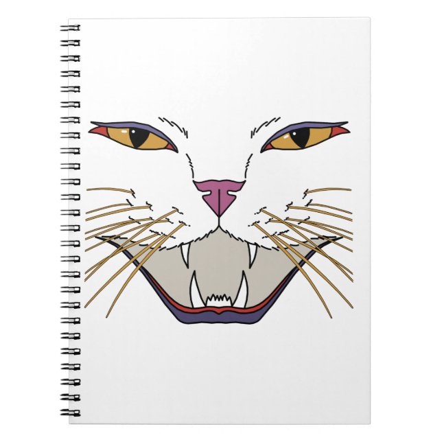 Feisty Cat Lover Anteckningsbok (Framsidan)
