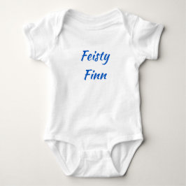 Feisty Finn finska Baby One-Biet T Shirt