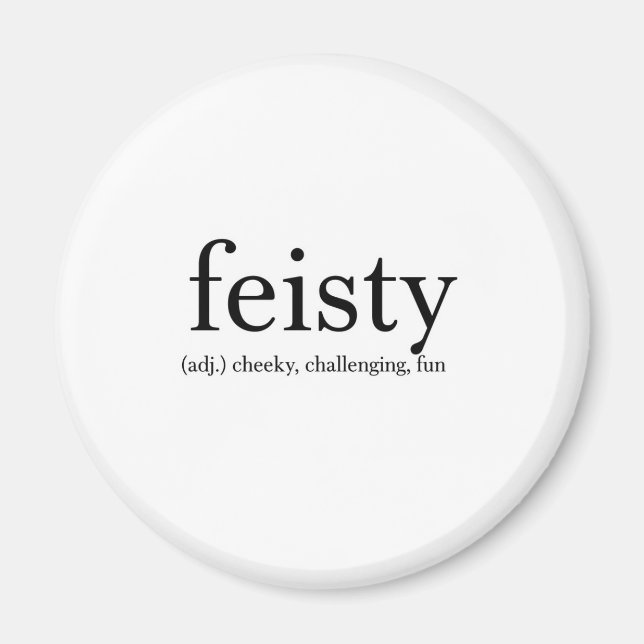 Feisty Magnet (Framsidan)