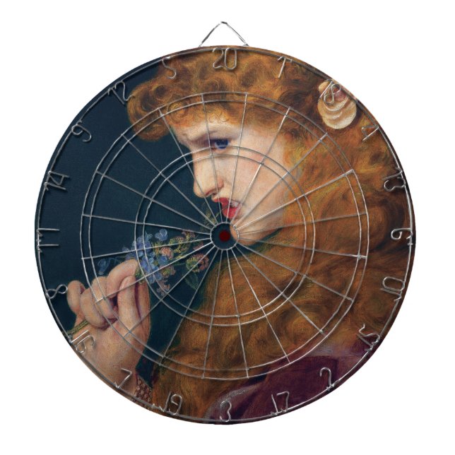 Feisty Red-halls Woman (Kärlek Shadow) (Divorce) Darttavla (Framsidan)