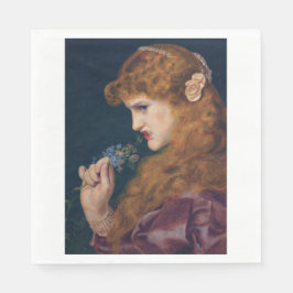 Feisty Red-halls Woman (Kärlek Shadow) (Divorce) Pappersservett