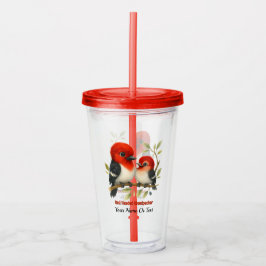 Feisty Red-head Woodpecker Take Away Mugg