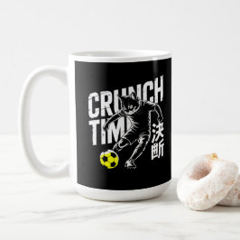 Feisty Soccer Cat Mug - Crunch Time Coffee Cup Kaffemugg