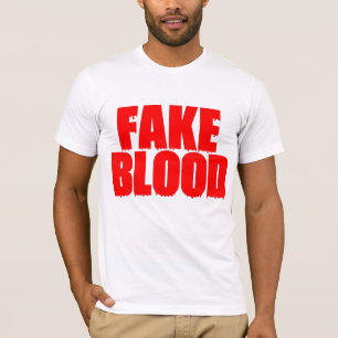 FEJKA BLODT-TRÖJA T SHIRT