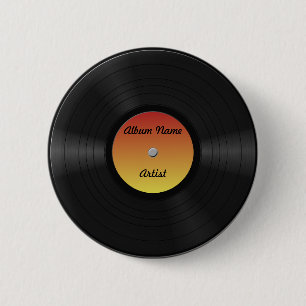 Fejka det beställnings- vinylrekordet knapp
