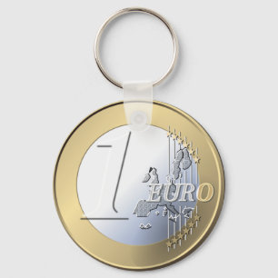 Fejka Eurokeychain Nyckelring
