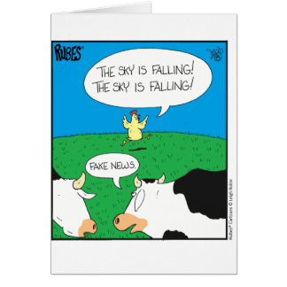 Fejka mu Zazzle Hälsningskort