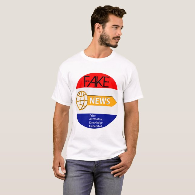 FEJKA nyheternaskjortan T-shirt (Hel framsida)