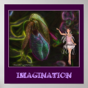 Fejmer och blommor inspiration poster
