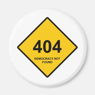 Fel 404: Demokrati hittades inte Magnet