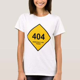 Fel 404: Demokrati hittades inte Tee