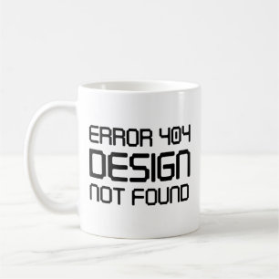 Fel 404 Design hittades inte Kaffemugg