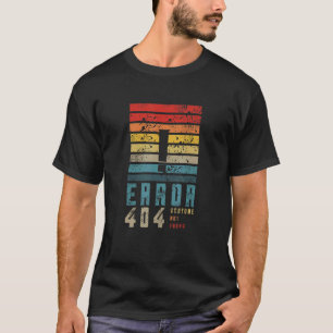 Fel 404 Det gick inte att hitta Halloween Watercol T Shirt