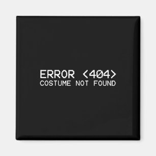 Fel 404 Det gick inte att hitta Roligten Halloween Magnet