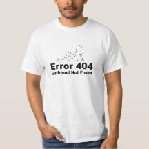 Fel 404 Flickvännen Hittades Inte - Nördhumor