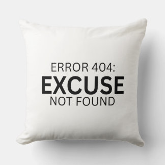 Fel 404 Ursäkt Ej Funnen Minimalistisk Skrivmaskin Kudde