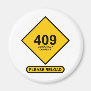Fel 409: Demokratikonflikt Magnet