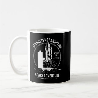 Fel är inte ett alternativutrymme i äventyr kaffemugg