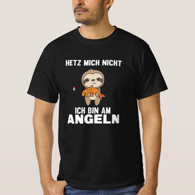 Fel att jag är konstiga djur med fisk t shirt (Framsida)