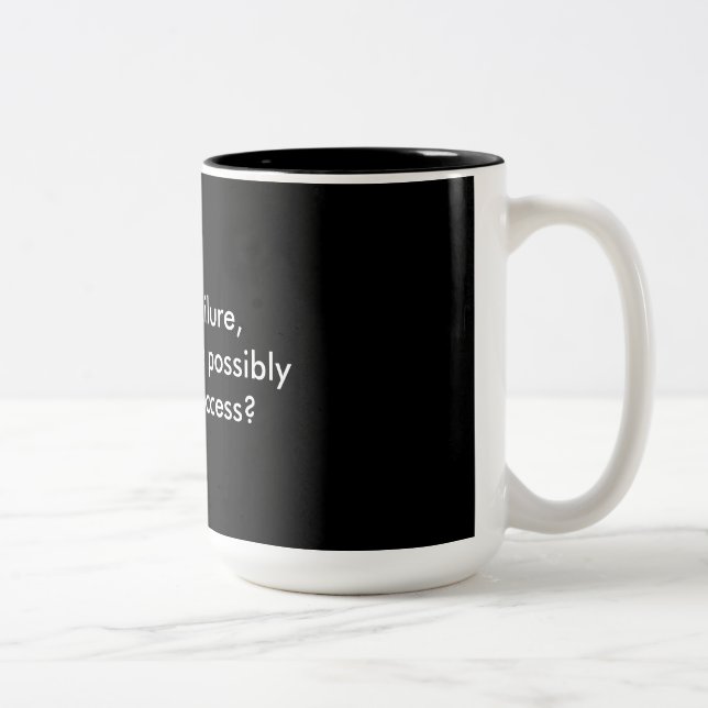 Fel del av den idérika processaa muggen Två-Tonad mugg (Höger)