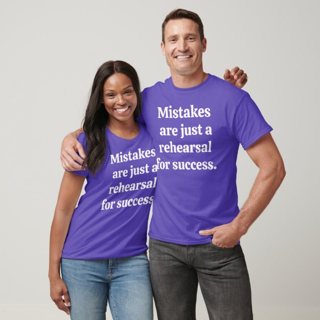 Fel grundläggande Mörk T-Shirt (Unisex)