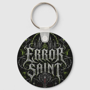 Fel Helig Gothic Cyberpunk Fram- & Baksida Herr Nyckelring