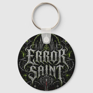 Fel Helig Gothic Cyberpunk Fram- & Baksida Herr Nyckelring