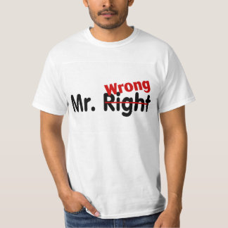 Fel Herr höger Tee Shirt
