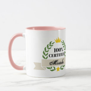 Fel i Auktoriserad av anpassadet Retro-banderoll Mugg