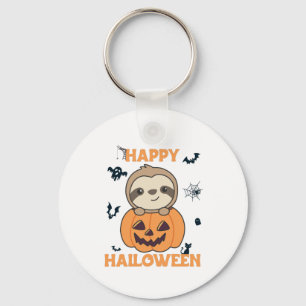 Fel i Pumpkin Sweet Sloths till Halloween Nyckelring