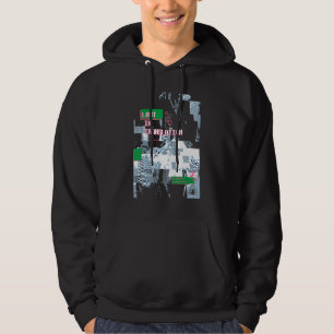 Fel i Retro Computer Glitch Geek Programmer, fel t Hoodie