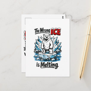 Fel ICE smälter Vykort