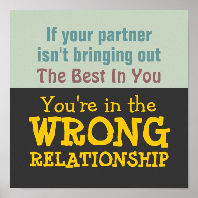 FEL RELATION ~ Poster/Skriv ut Poster (Framsidan)
