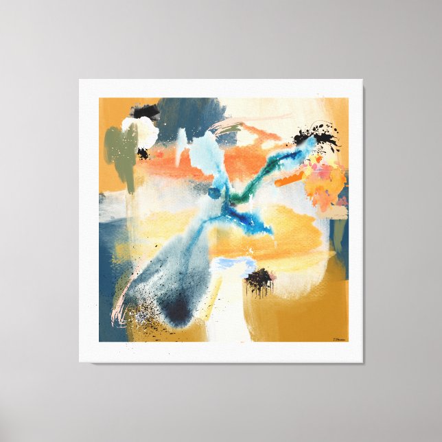 Fel vändning canvastryck (Framsida)