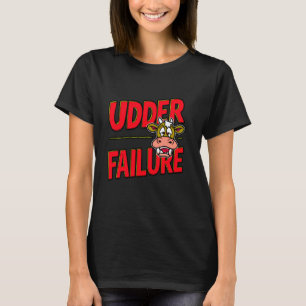 Fel vid koduppläsning av Älskare Failin i Cow Pun T Shirt