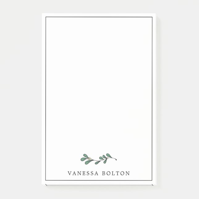 Fel vid minimalistisk Grönt när du lägger till dit Post-it Block (Framsida)