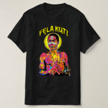Fela Kuti Afrobeat T-Shirt, Pan-African legend tee