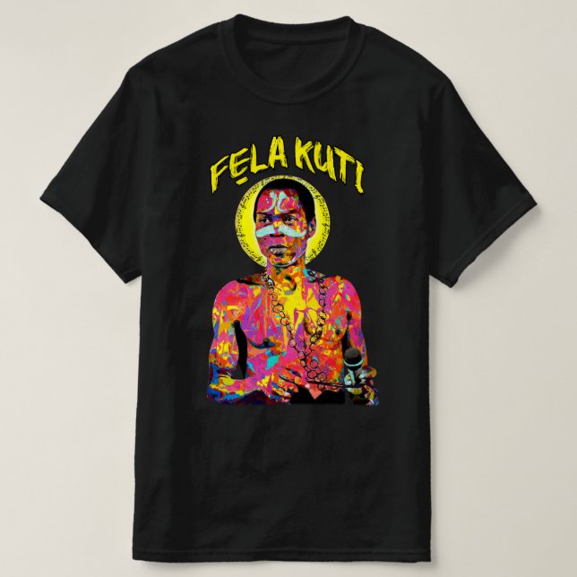 Fela Kuti Afrobeat T-Shirt, Pan-African legend tee (Design framsida)