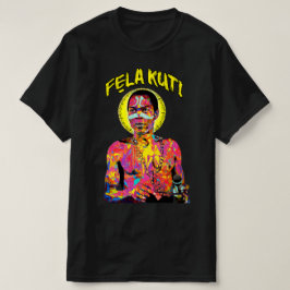 Fela Kuti Afrobeat T-Shirt, pan-afrikansk legend t Shirt