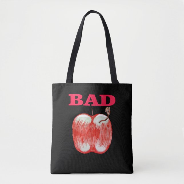 Felaktig apple Tote Bag Tygkasse (Framsida)