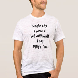 Felaktig attityd tee