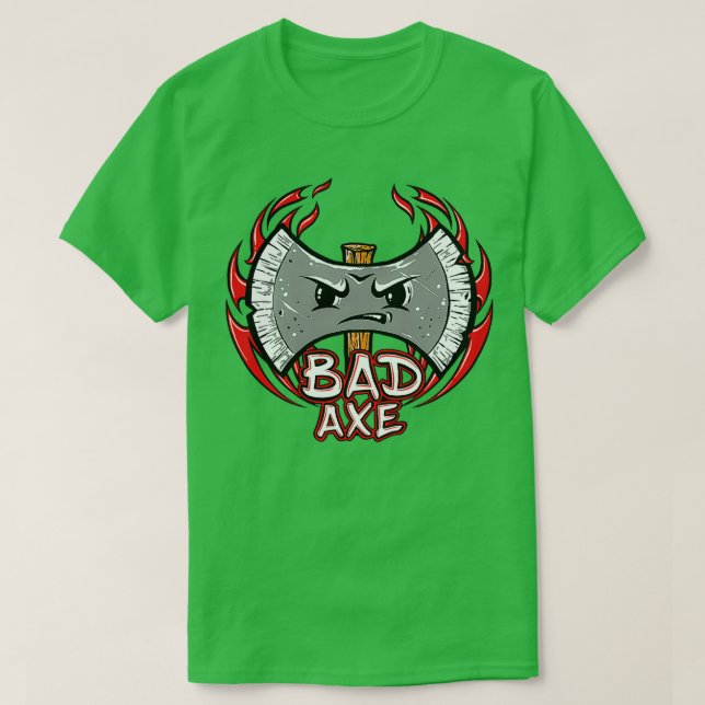Felaktig Ax Classic TShirt T Shirt (Design framsida)